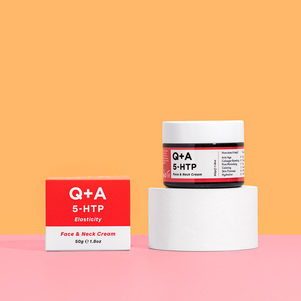Q+A 5-HTP Face and Neck Cream
