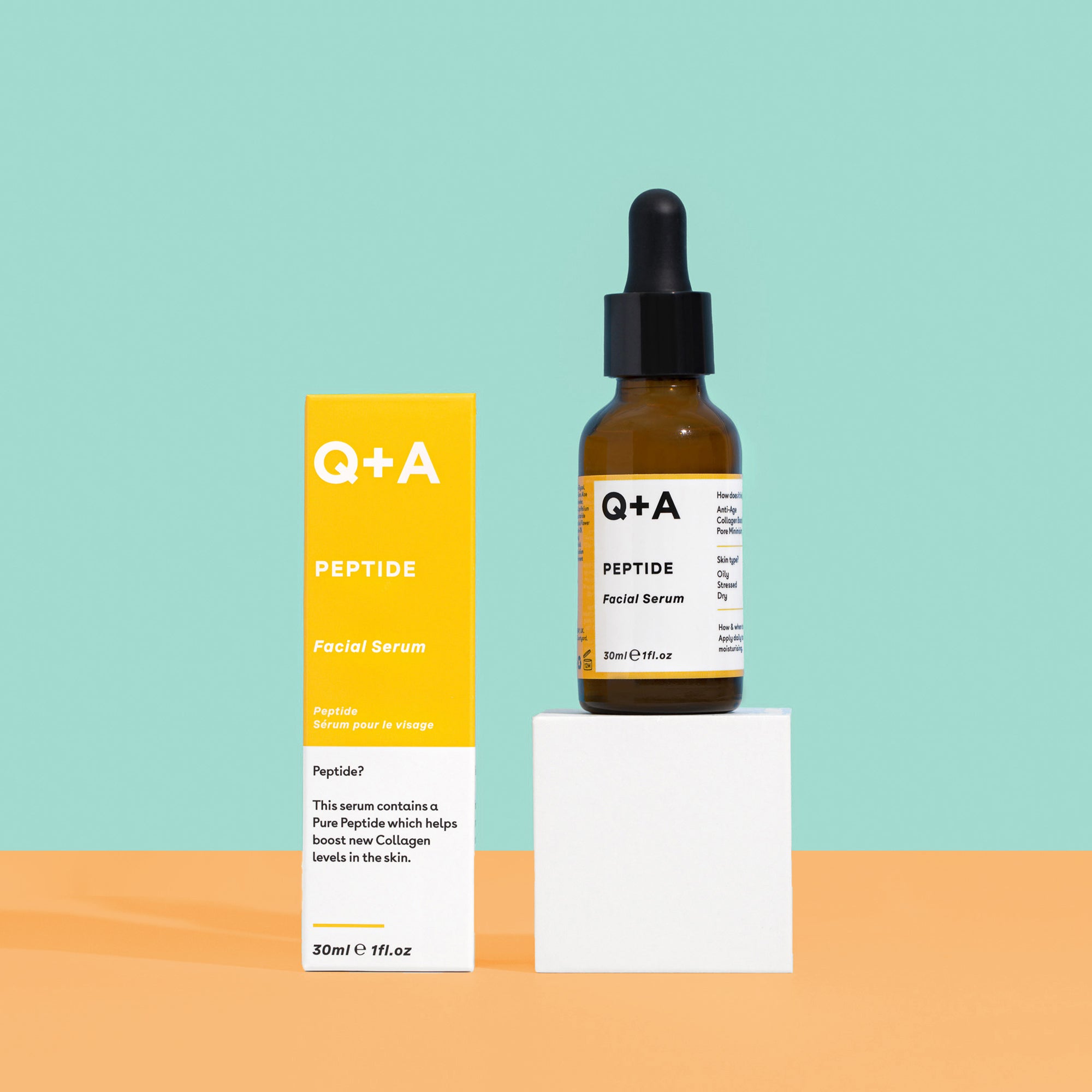 Q+A Peptide Facial Serum